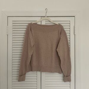 SOLD- Mango boat neck sweater